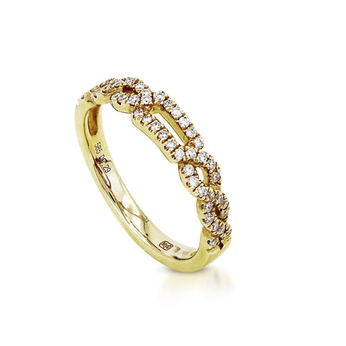 My_Diamond_Philippines_Petite_Diamond_Braided_Ring_yellow_Gold_wedding_ring_jewelry_store The Petite Diamond Braided Ring is crafted with 14K yellow gold and features 46 pieces of 0.29-carat diamonds 