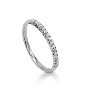 My_Diamond_Philippines_Petite_Pave_Half_Eternity_White_Gold_Ring_Price The Petite Pave Half Eternity Ring is crafted in 14K White Gold with 16 pieces of 0.16-carat diamonds